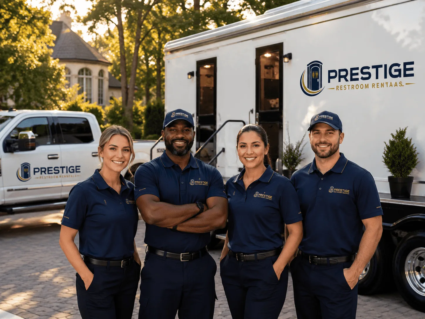 Trusted Luxury Portable Restrooms company in Black, AL